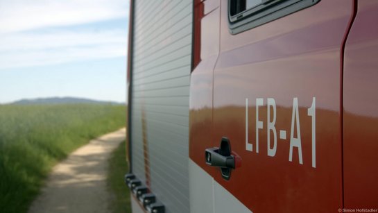 LFB Gampern Detailfoto Kennzeichnung