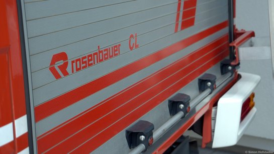 LFB Gampern Detailfoto Heckrollladen