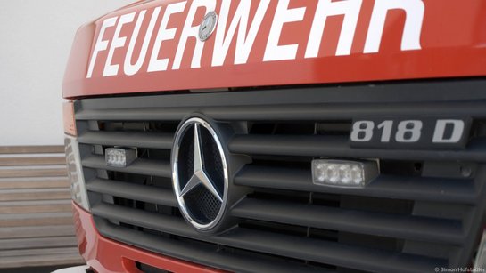 LFB Gampern Detailfoto Front Kühlergrill